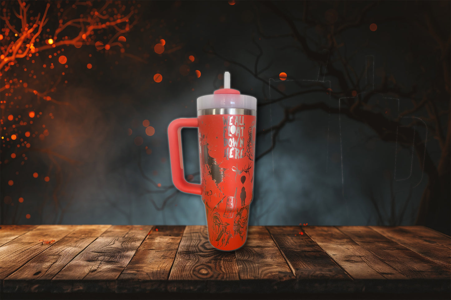 Horror Legends Engraved Tumbler