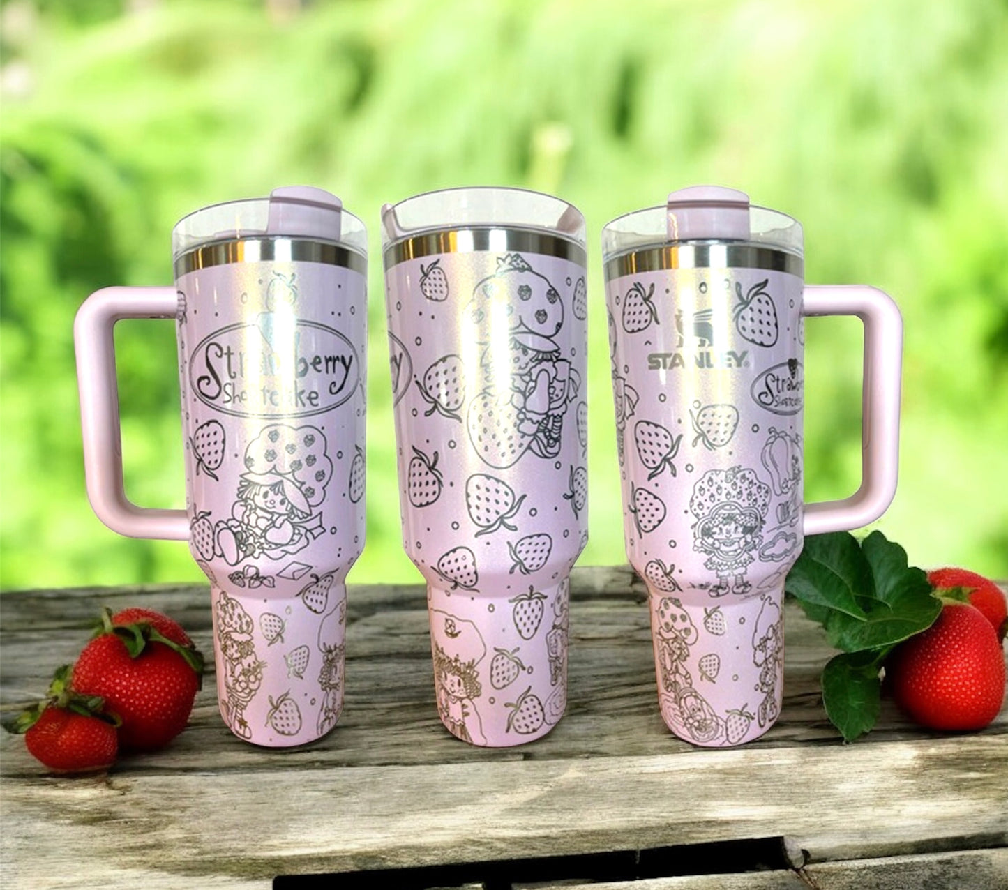 Vintage Sweetness Engraved Stanley Tumbler