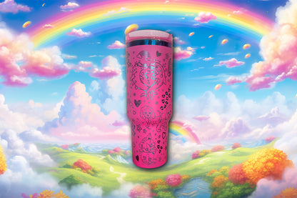 Enchanted Rainbow LF 40oz Engraved Tumbler