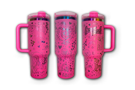 Enchanted Rainbow LF 40oz Engraved Tumbler