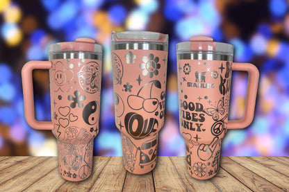 It's Groovy Baby Engraved Tumbler