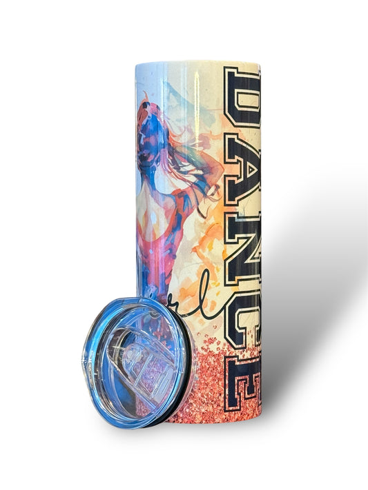 Groove & Go 20oz Custom Dancing Lover Tumbler Drinkware Flask Mug