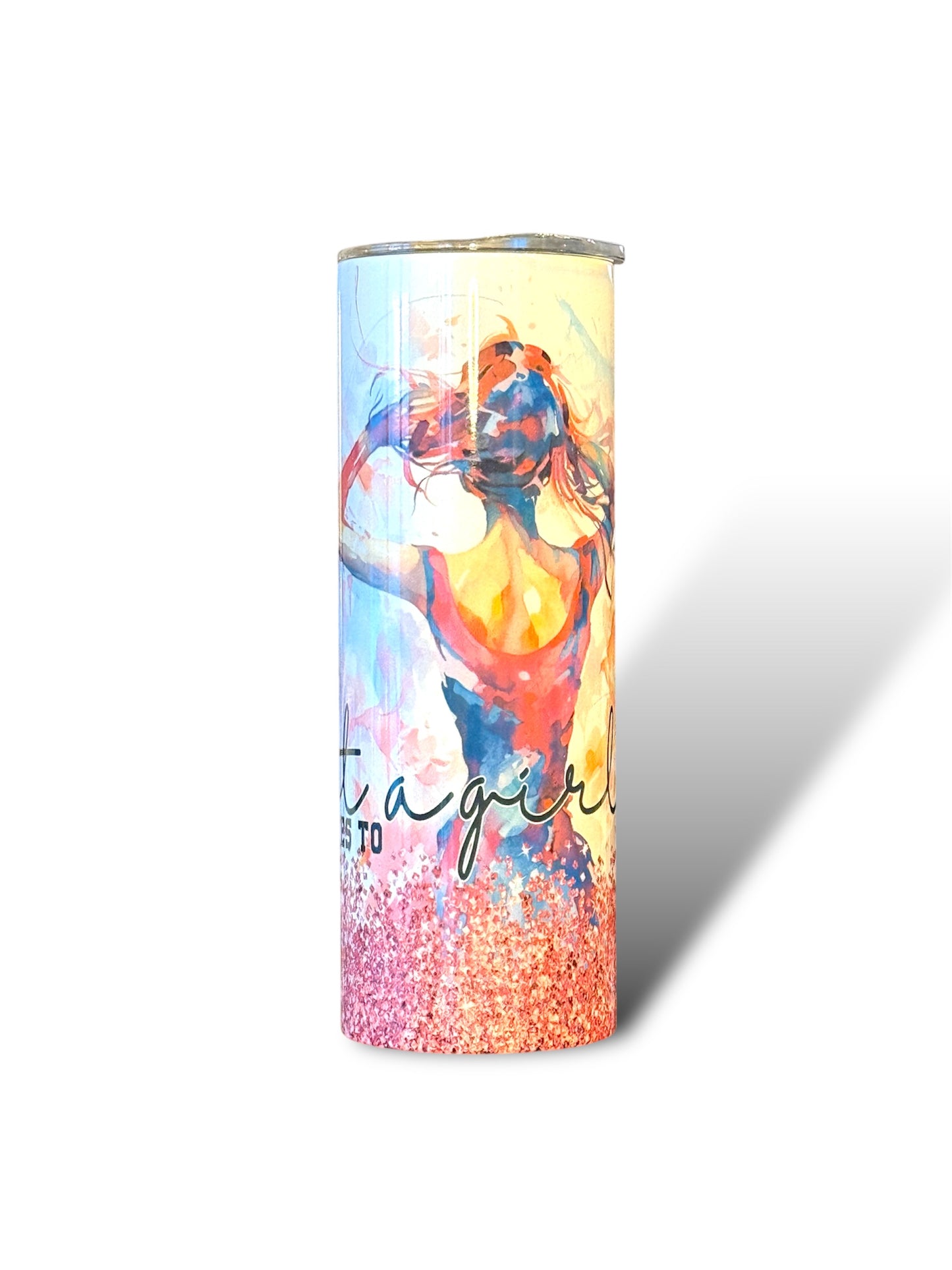 Groove & Go 20oz Custom Dancing Lover Tumbler Drinkware Flask Mug