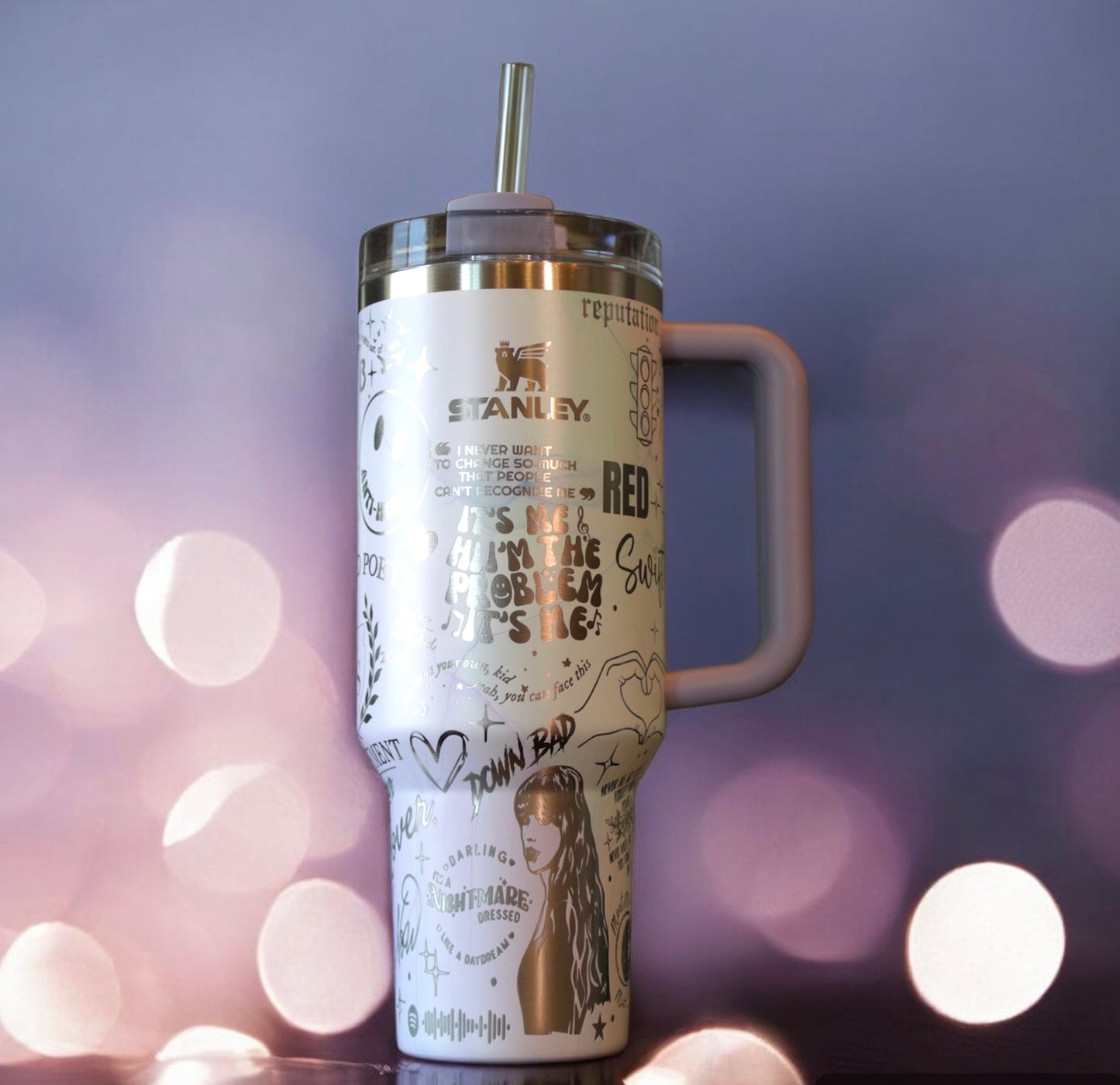 Swift Chic Era Engraved Stanley Tumbler